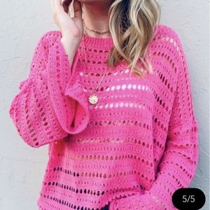 And the why new hot pink trendy women’s top